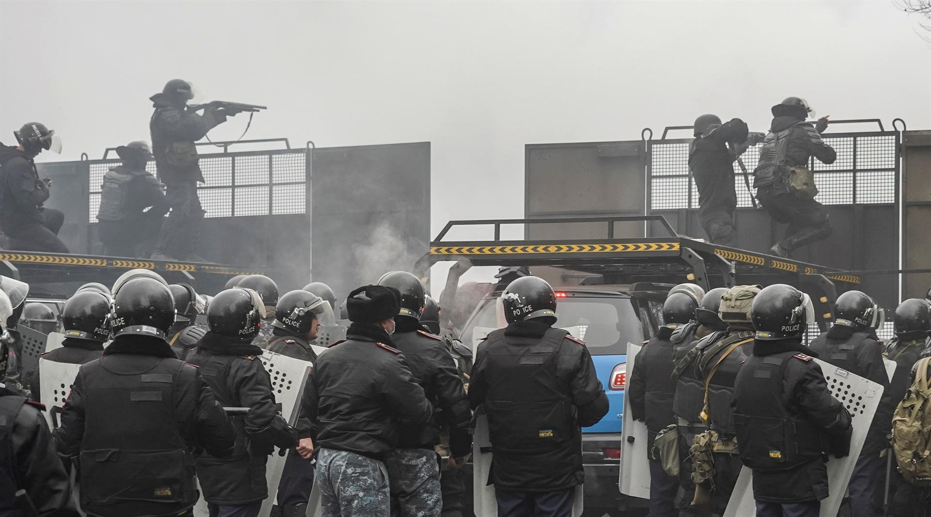 ONU llama al cese de la violencia y pide contención a tropas desplegadas en Kazajistán