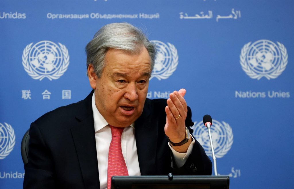 Guterres considera que el "sistema financiero global es una inmoralidad"