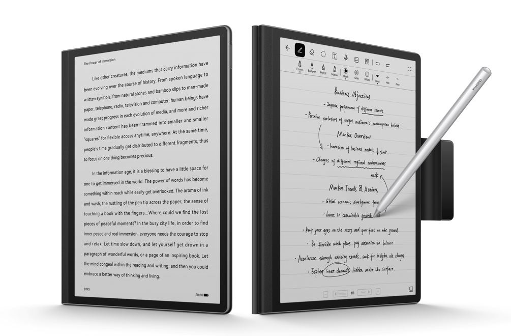 Conoce MatePad Paper, la primera tableta de tinta electrónica de Huawei