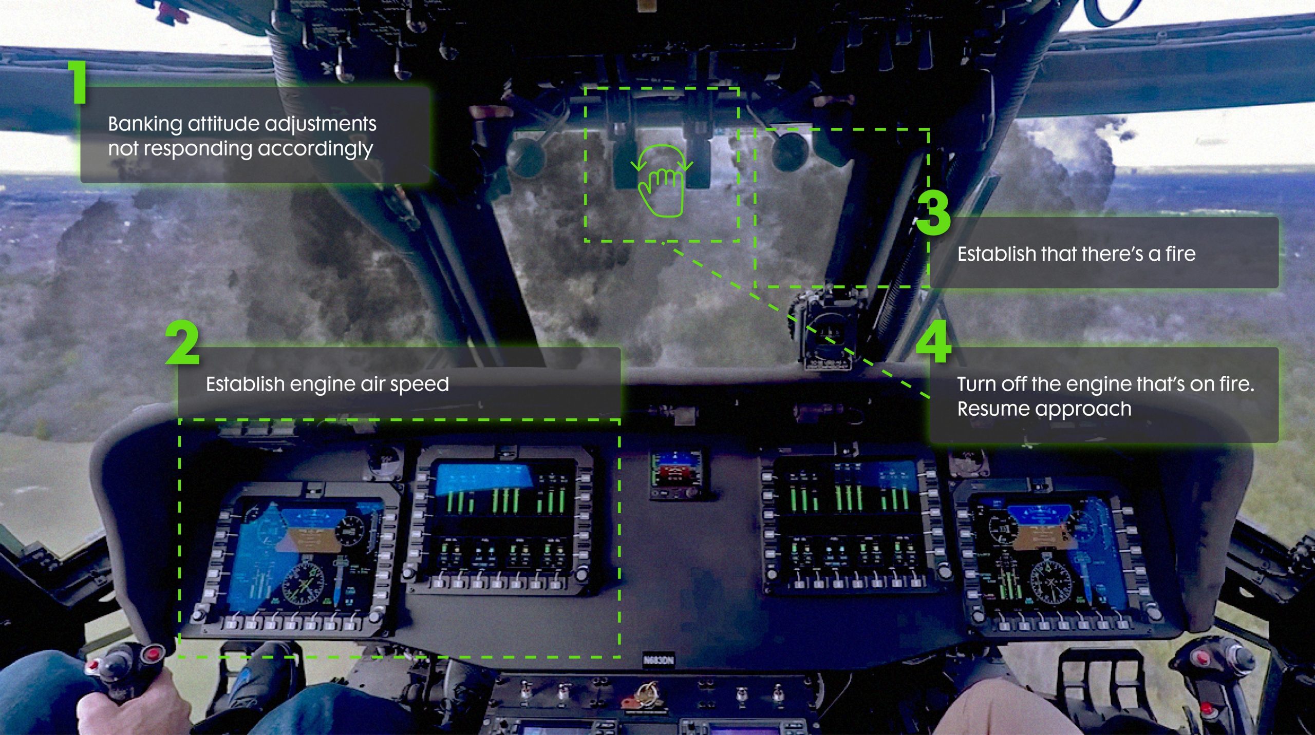 Crean prototipo de asistente con IA que entrena pilotos para enfrentar emergencias