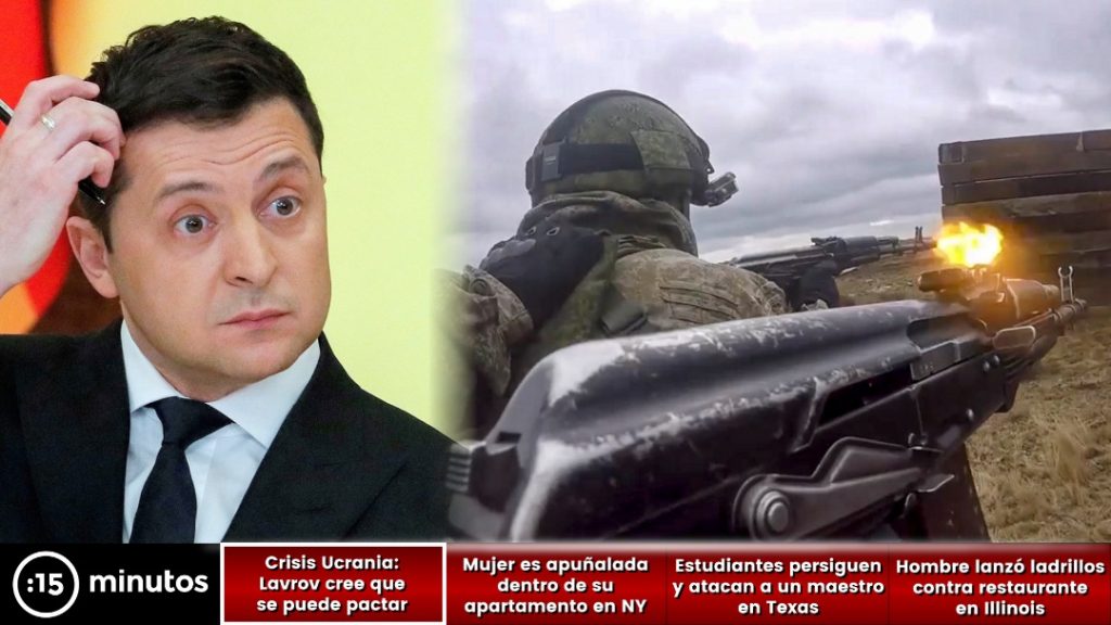 Zelenski informó que el ataque de Rusia será el 16 de febrero