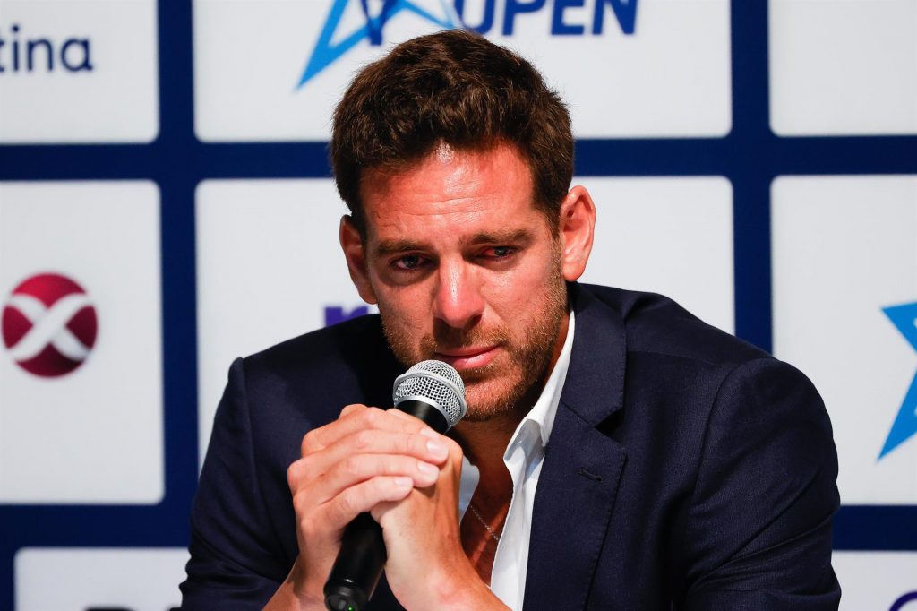 Juan Martín del Potro anunció su retiro del Tenis