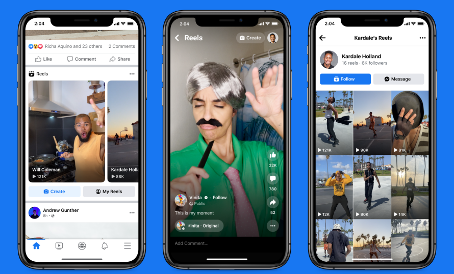 ¡Los Reels de Facebook ya están disponibles a nivel mundial!