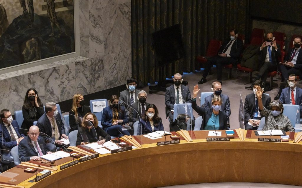 Resolución de la ONU para condenar invasión a Ucrania fue vetada por Rusia