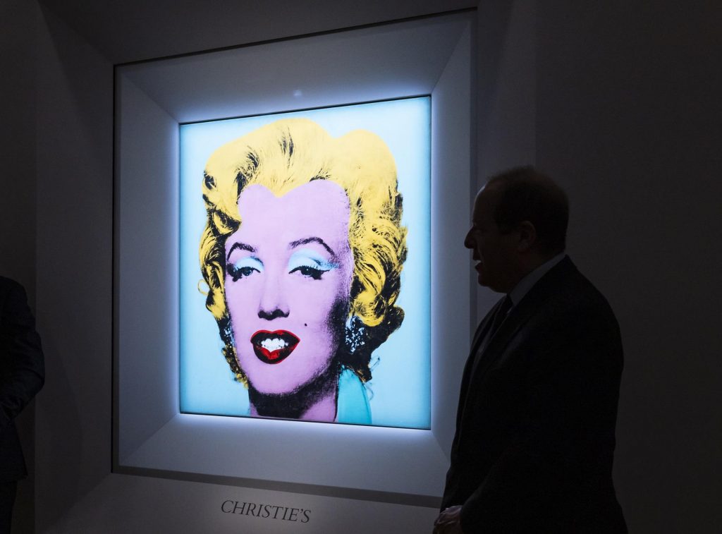 Christie's subasta retrato de Marilyn Monroe