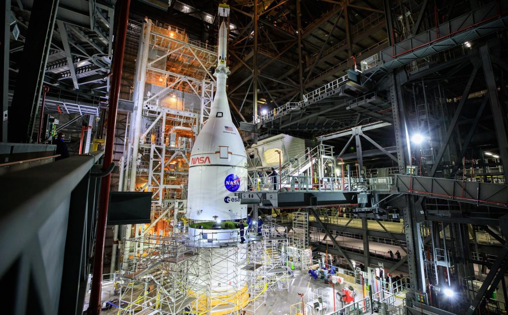 La NASA realiza un ensayo general para la histórica misión Artemis I