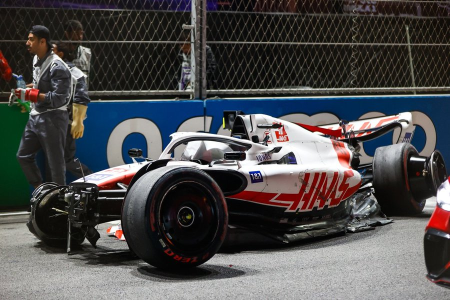 Mick Schumacher reaparece completamente en forma luego del dramático accidente en la Q2