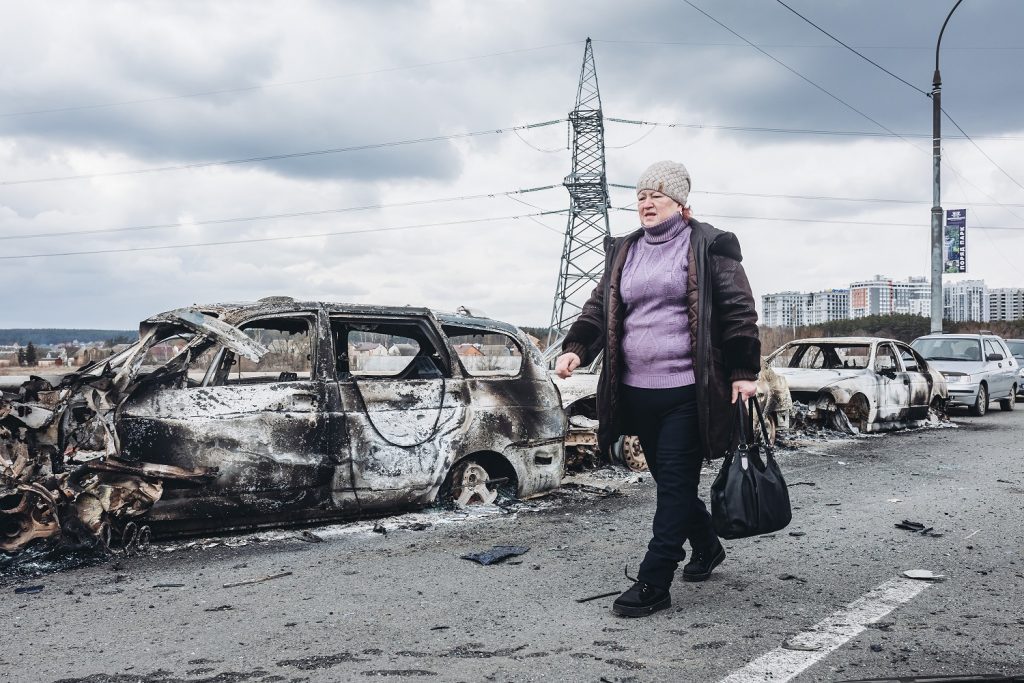 Decretan toque de queda en Kiev hasta el sábado