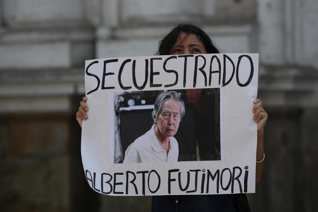 El Tribunal Constitucional de Perú aprueba liberar al expresidente Fujimori