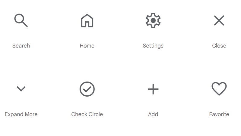 Google actualiza su biblioteca de iconos con más de 2.500 elementos personalizables