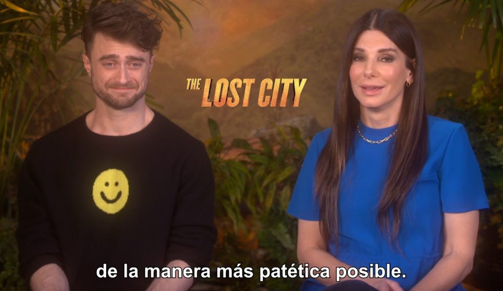 Sandra Bullock en La Ciudad Perdida: "Me identifico con personas que no quieren salir de casa porque la vida es dura"