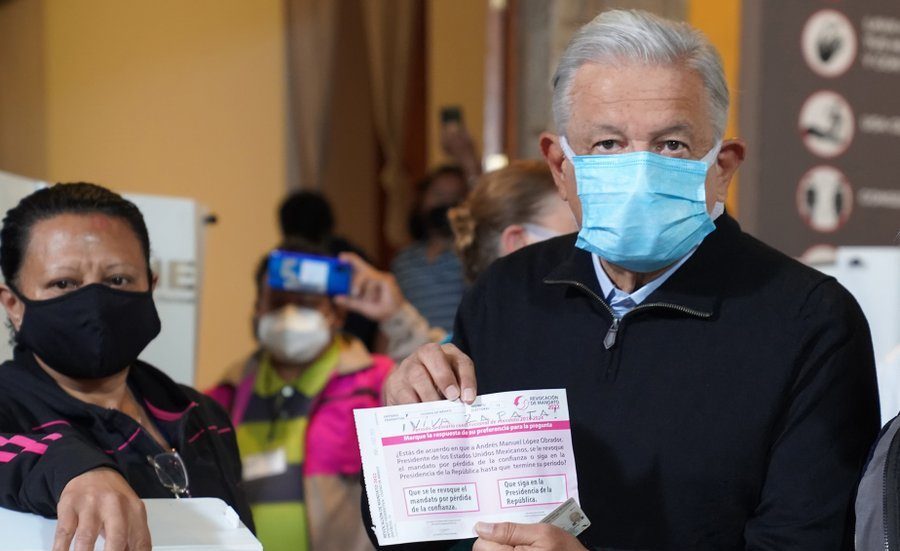 Tribunal electoral de México declaró inválida la consulta revocatoria contra López Obrador
