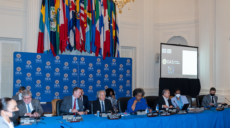 La OEA suspendió a Rusia el estatus de observador permanente en el organismo