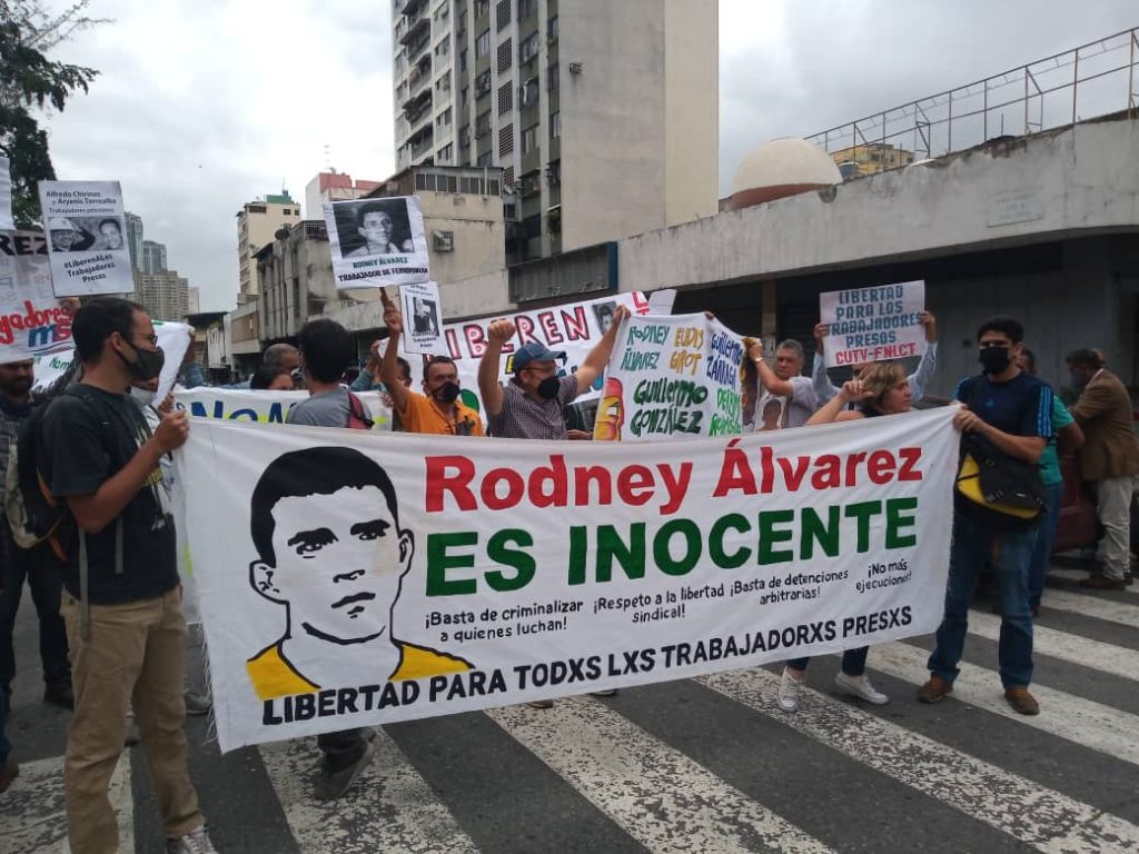 Fiscal Saab pide libertad plena para sindicalista Rodney Álvarez preso hace 10 años