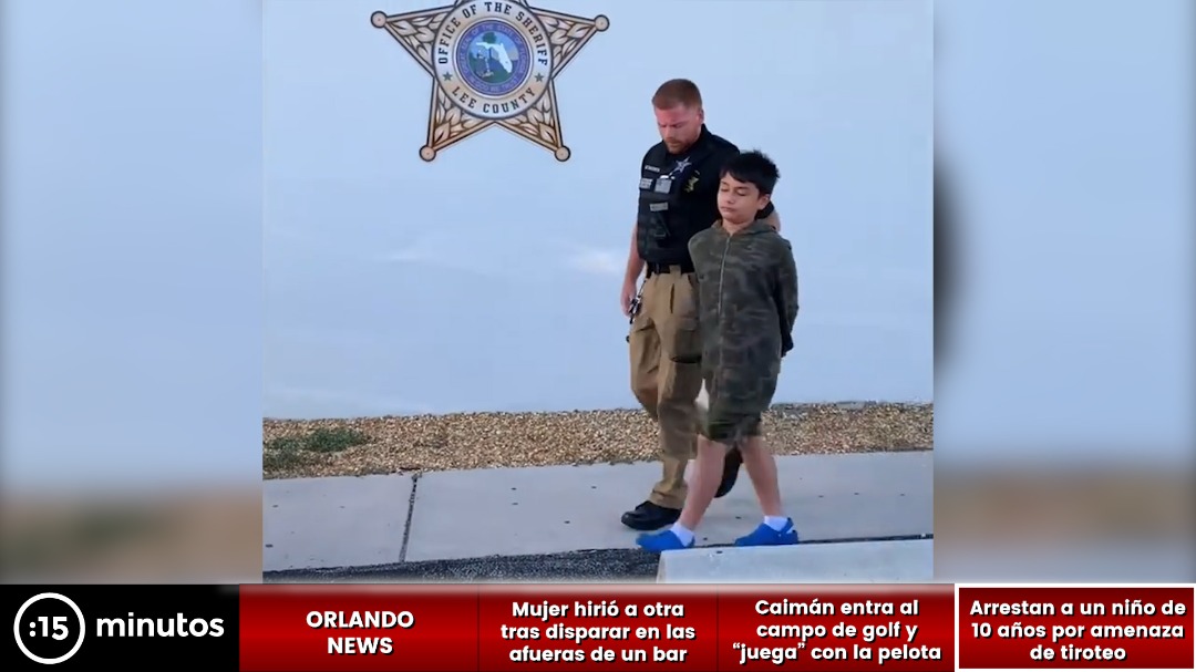 Arrestan a niño de 10 años por hacer amenaza de tiroteo masivo en Florida