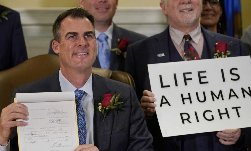 Oklahoma prohibirá el aborto desde la fertilización