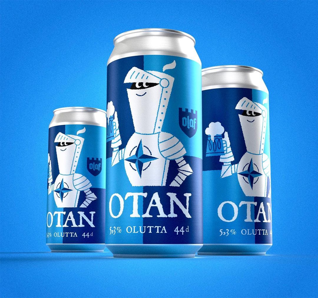"Otan Olutta", una cerveza para celebrar la adhesión de Finlandia a la OTAN