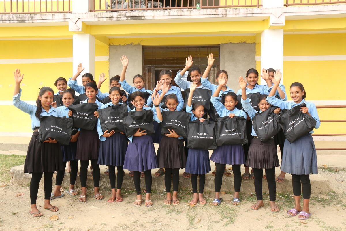 Entérate por qué 1 de cada 4 niñas nepalíes faltan a la escuela durante la menstruación