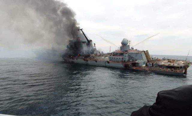 Ucrania recibió información de EEUU para hundir el buque ruso Moskvá