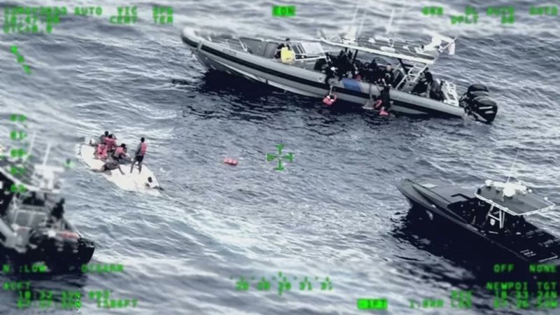 Interceptada embarcación con 207 haitianos al sur de Islas Turcas y Caicos