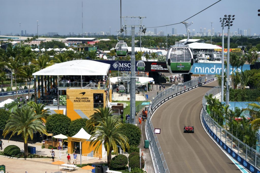 En fotos: Leclerc líder del primer entrenamiento libre del GP de Miami