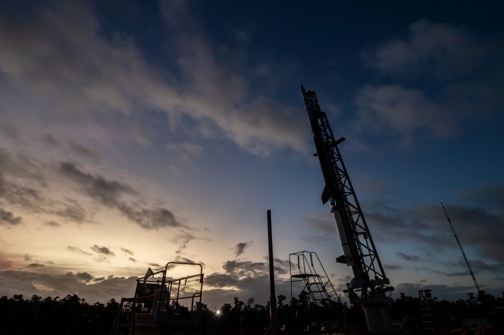 Partió de Australia el primer cohete de la NASA lanzado desde una base privada fuera de EEUU
