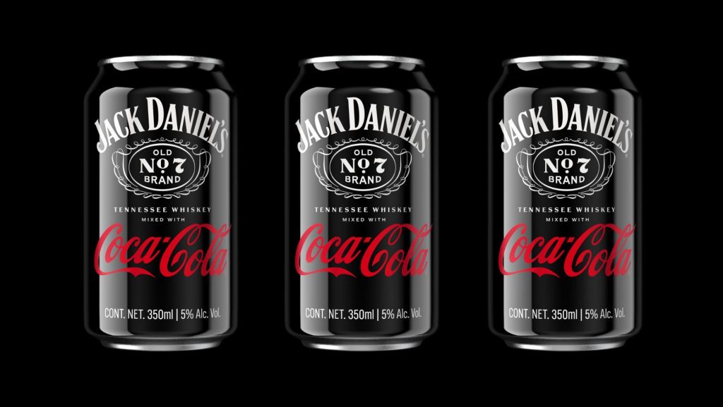 Coca Cola y Jack Daniel's lanzan una bebida con un 5 % de alcohol