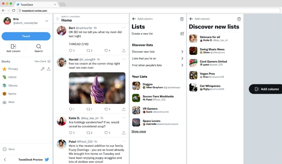 Twitter cierra la aplicación de TweetDeck para Mac