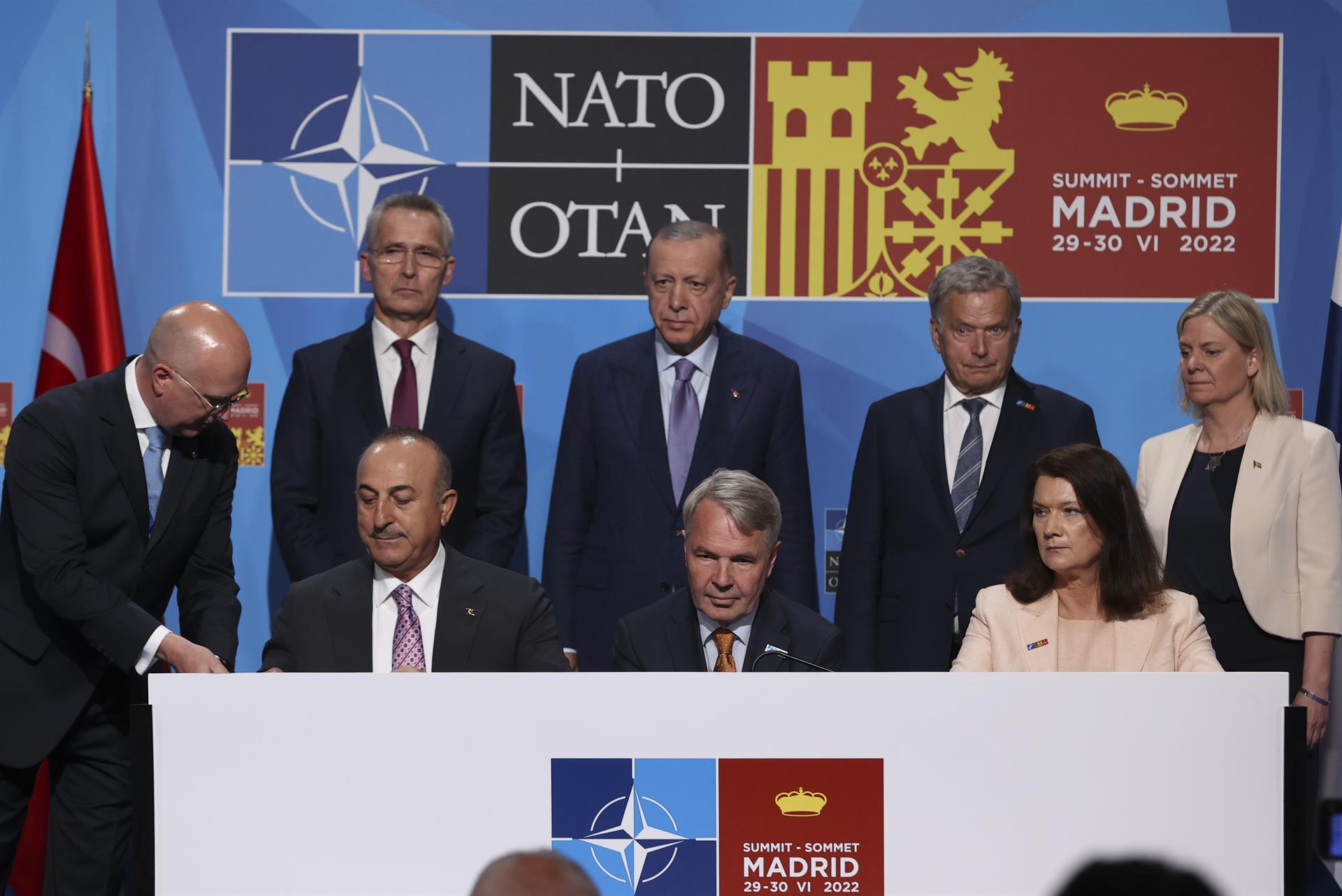Tras acuerdo con Turquía se abre el camino de Suecia y Finlandia en la OTAN