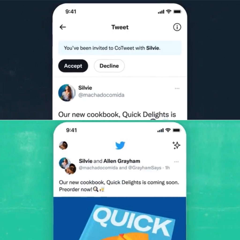 CoTweet permitirá la coautoría de publicaciones en Twitter