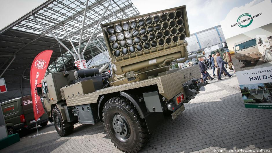 Ucrania recibió sistemas de lanzacohetes múltiples y armas pesadas enviadas por Alemania