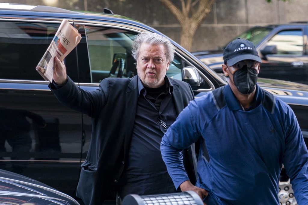 Jurado declaró a Steve Bannon culpable de desacato al Congreso