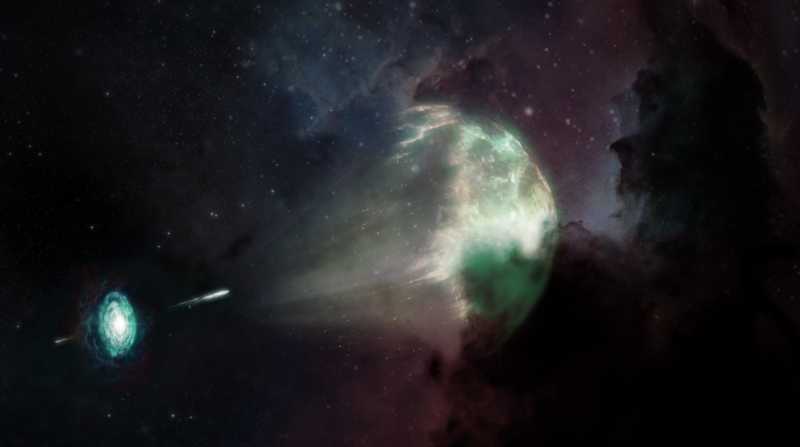 Telecospio ALMA registró uno de los destellos de rayos gamma más energético y corto jamás visto