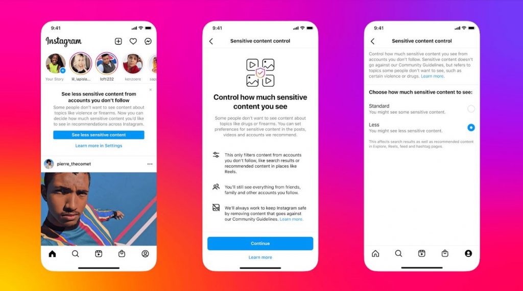 Instagram establecerá por defecto la visibilidad reducida de contenido sensible en cuentas de menores de 16 años