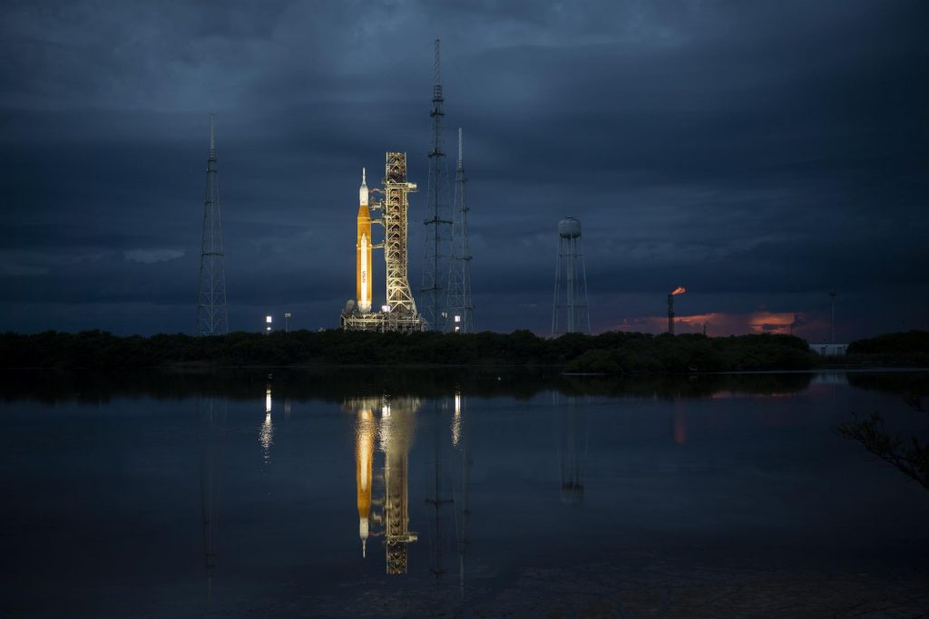Todo listo para el segundo intento de lanzar la misión lunar Artemis I este sábado