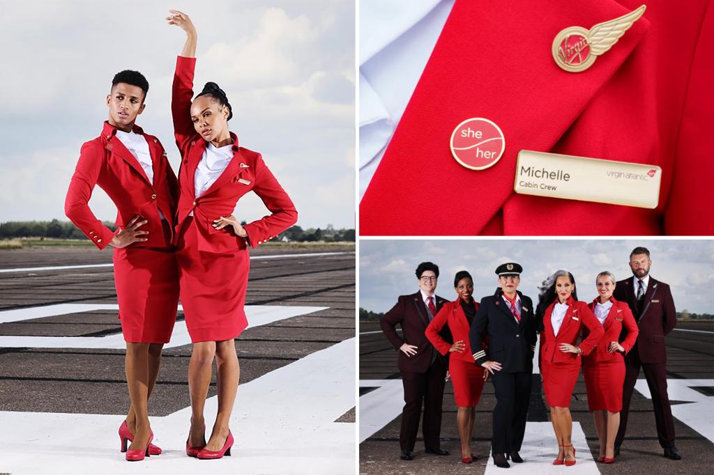 Los empleados de Virgin Atlantic elegirán uniforme sin importar su género