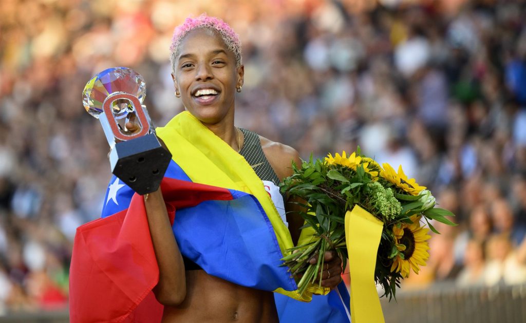Yulimar Rojas logró una segunda Liga de Diamante consecutiva en Zúrich