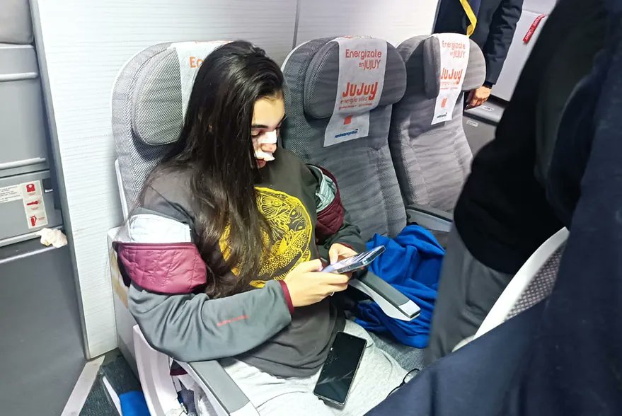 Doce heridos leves en vuelo Madrid-Buenos Aires por turbulencias