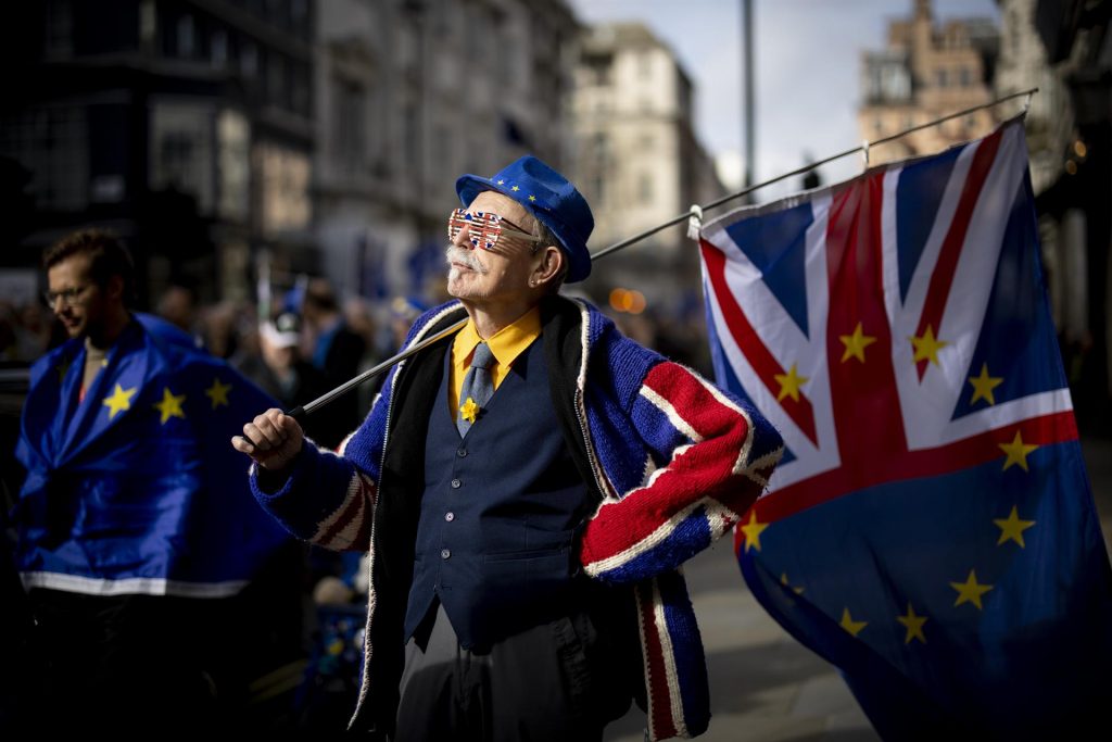Miles de manifestantes piden en Londres la reincorporación de Reino Unido a la UE