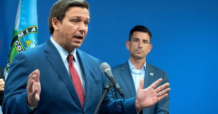 Los republicanos DeSantis y Rubio lideran los sondeos para elecciones de noviembre