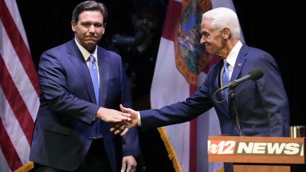 Inmigración y aborto marcan el debate entre DeSantis y Crist