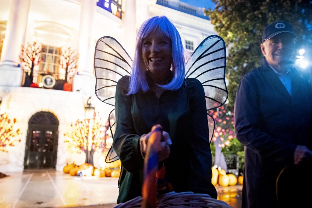 La Casa Blanca también celebró Halloween