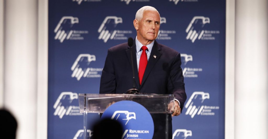 Pence no planea postularse como vicepresidente 2 veces es suficiente