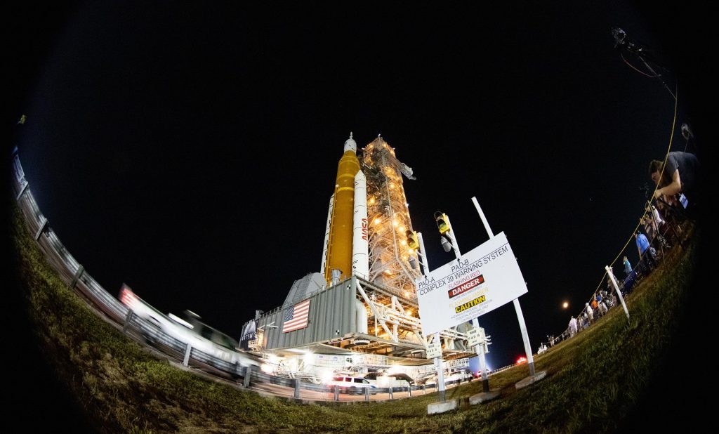 NASA inició preparativos para el inminente lanzamiento de Artemis I