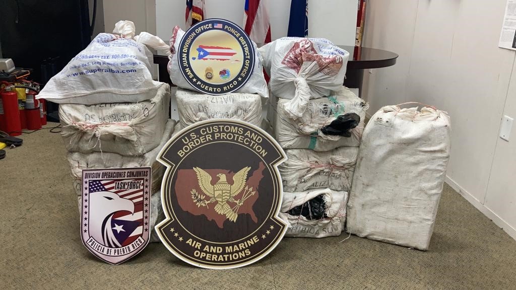 Detienen a 2 dominicanos con cocaína valorada en 7 millones en Puerto Rico