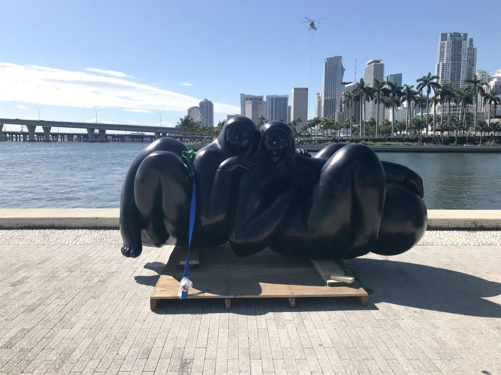 Ofrecen recompensa de US$ 25 mil por capturar a quien vandalizó 4 esculturas en Miami