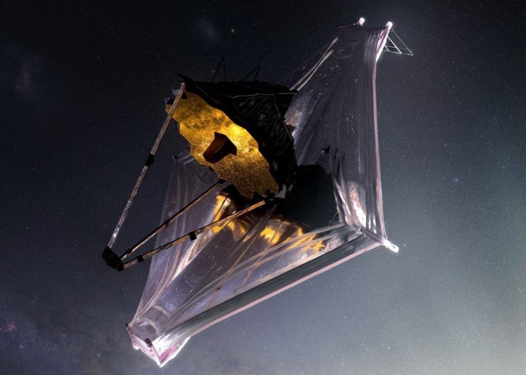 NASA busca proteger al telescopio Webb del impacto de micrometeoritos