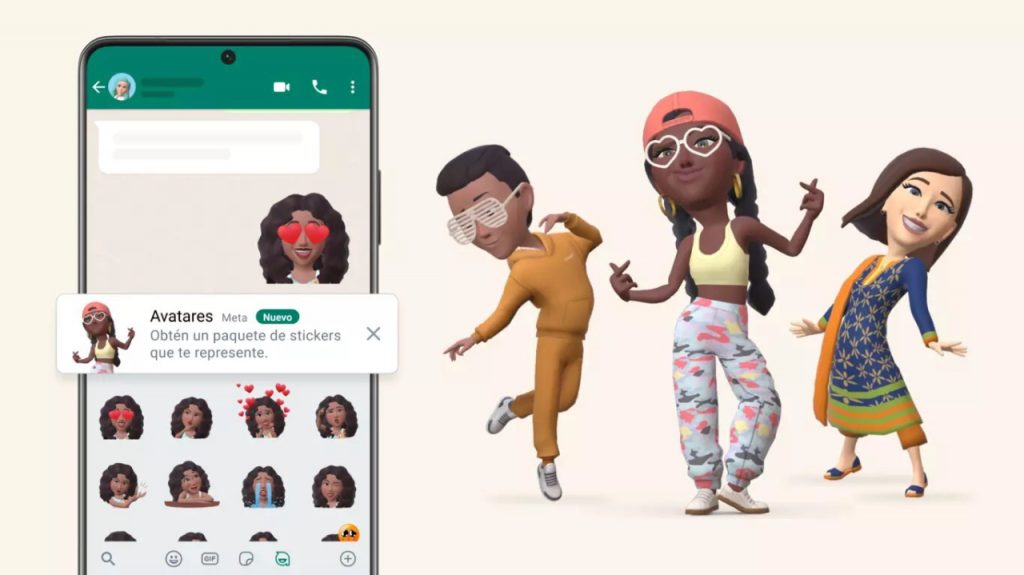 Los avatares ya están en WhatsApp