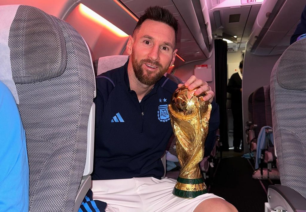 Messi, ciudadano ilustre de Funes, donde tiene su morada en Argentina