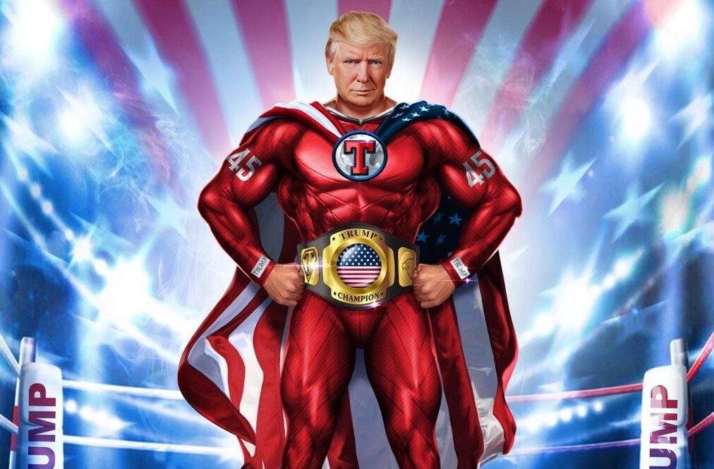 Agotados en su primer día de venta los cromos digitales lanzados por Trump